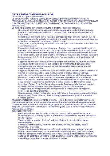 dieta ipoglicidica
